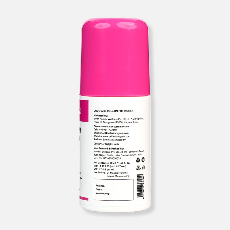 Underarm Roll On For Women - 50ml - Image 10