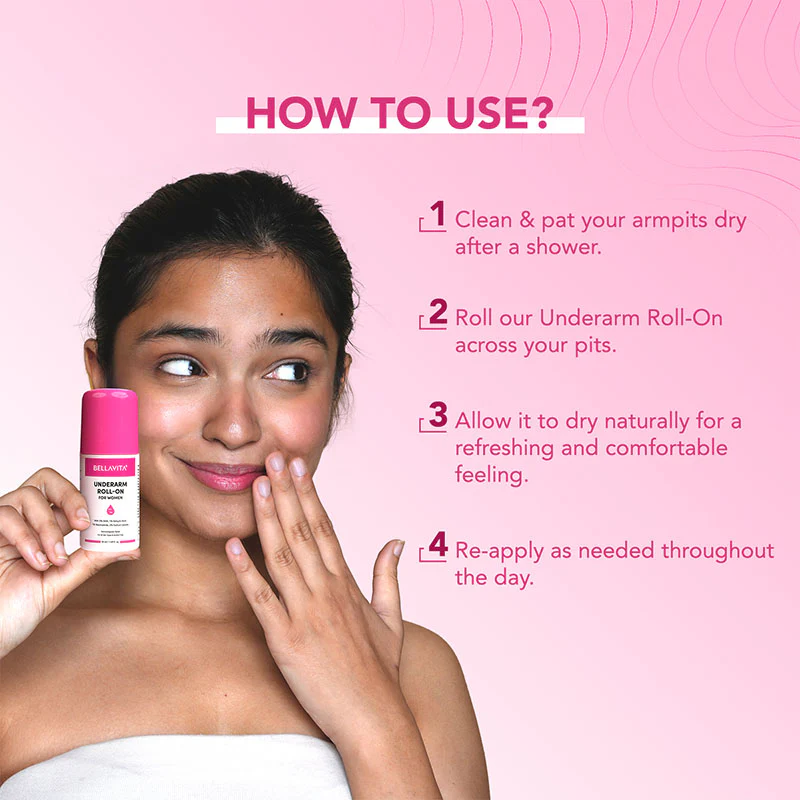 Underarm Roll On For Women - 50ml - Image 6
