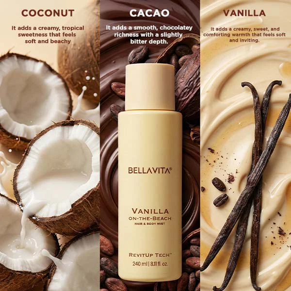 Vanilla On-The-Beach Hair and Body Mist - Image 3