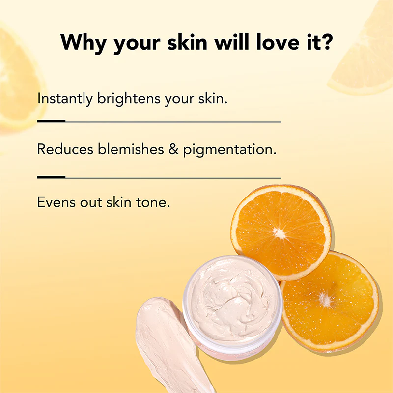 C Glow Vitamin C Face Pack -100gm - Image 4