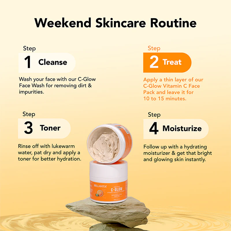 C Glow Vitamin C Face Pack -100gm - Image 6