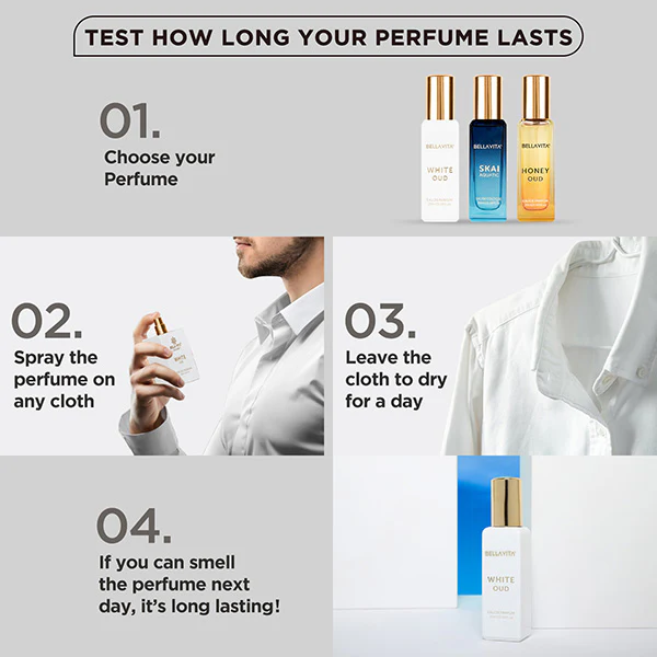 WHITE Oud Unisex Perfume - 20ml - Image 5